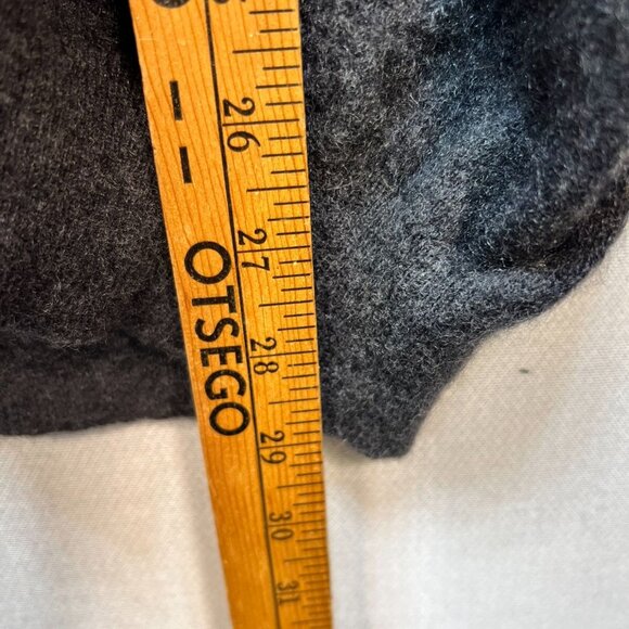 Club Room Men's Cashmere V Neck Pullover Sweater Knit Long Sleeve Size XL Gray - Picture 7 of 11